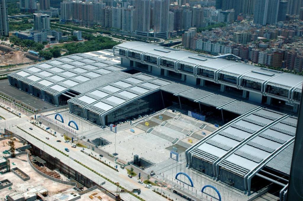 Shang Pin Hotel Shenzhen Futian Exhibition Branch Eksteriør billede
