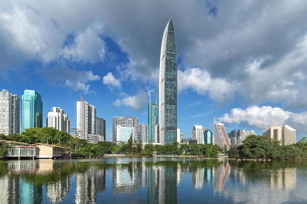 Shang Pin Hotel Shenzhen Futian Exhibition Branch Eksteriør billede