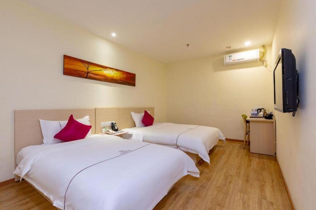Shang Pin Hotel Shenzhen Futian Exhibition Branch Eksteriør billede