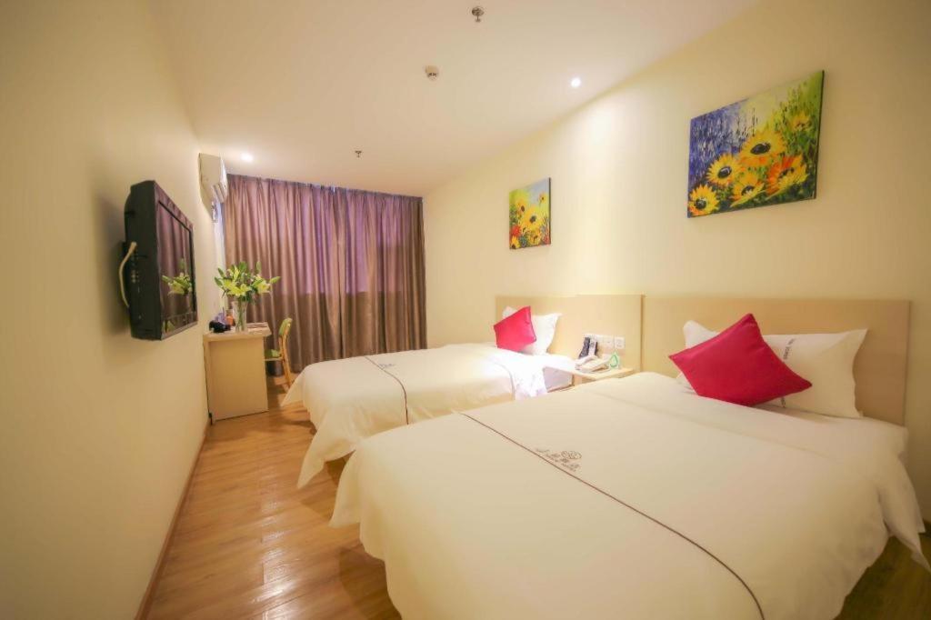 Shang Pin Hotel Shenzhen Futian Exhibition Branch Eksteriør billede