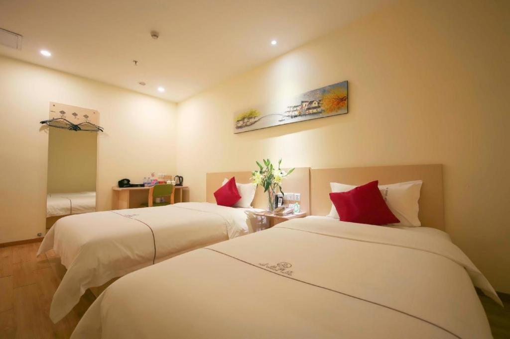 Shang Pin Hotel Shenzhen Futian Exhibition Branch Eksteriør billede