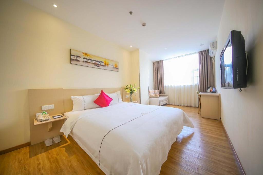 Shang Pin Hotel Shenzhen Futian Exhibition Branch Eksteriør billede