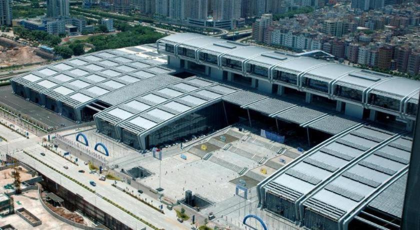 Shang Pin Hotel Shenzhen Futian Exhibition Branch Eksteriør billede