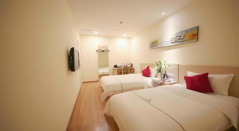 Shang Pin Hotel Shenzhen Futian Exhibition Branch Eksteriør billede